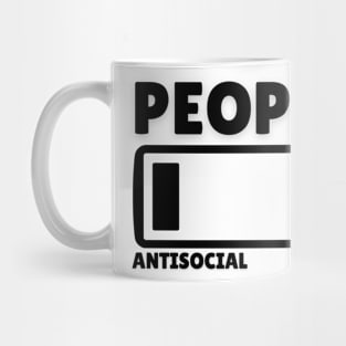 PEOPLE (lowbattery) , antisocial Mug